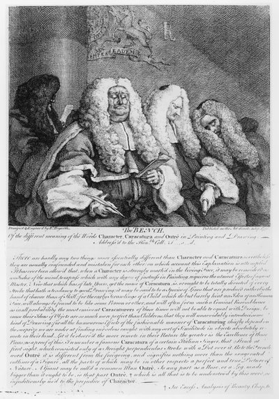 Ławka, 1758 autorstwa William Hogarth