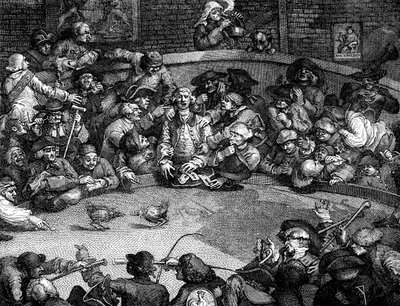 Kokpit, 1759. autorstwa William Hogarth