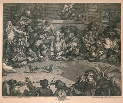 Kokpit, 1759. autorstwa William Hogarth