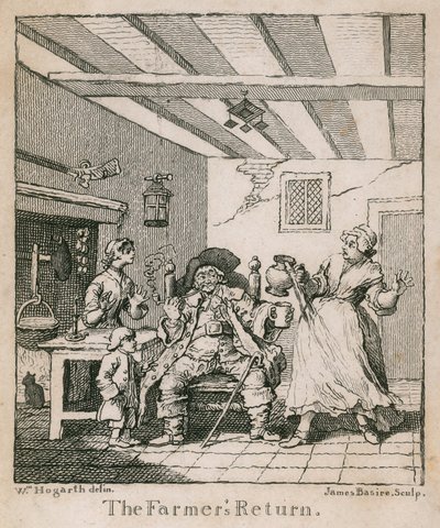 Powrót rolnika autorstwa William Hogarth