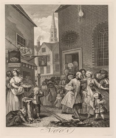Cztery pory dnia: południe autorstwa William Hogarth