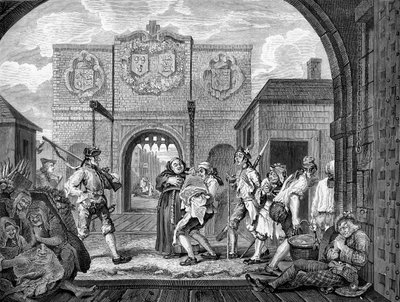 Bramy Calais – William Hogarth autorstwa William Hogarth
