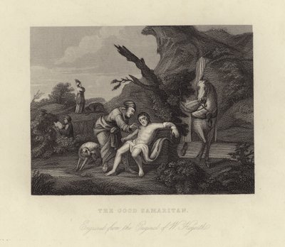 Dobry Samarytanin autorstwa William Hogarth