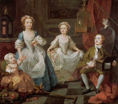 Dzieci Grahama, 1742 autorstwa William Hogarth