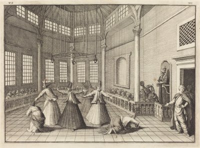 Wnętrze meczetu autorstwa William Hogarth