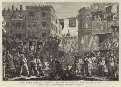 Wystawa Lorda Burmistrza sto trzydzieści lat od autorstwa William Hogarth