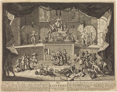 Loteria autorstwa William Hogarth
