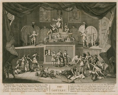 Loteria autorstwa William Hogarth