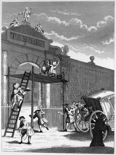 Człowiek Smaku autorstwa William Hogarth