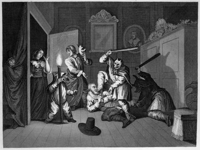 Przygoda z maskaradą autorstwa William Hogarth