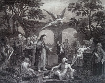 Basen Bethesdy autorstwa William Hogarth