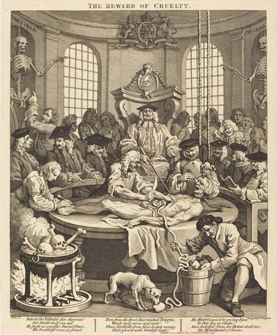 Nagroda za okrucieństwo autorstwa William Hogarth