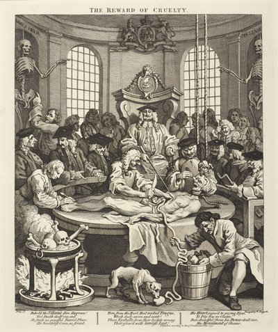 Nagroda za okrucieństwo autorstwa William Hogarth