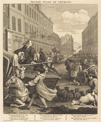 Drugi etap okrucieństwa autorstwa William Hogarth