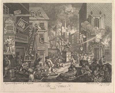 The Times, tablica 1 autorstwa William Hogarth