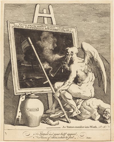 Czas na palenie obrazka autorstwa William Hogarth