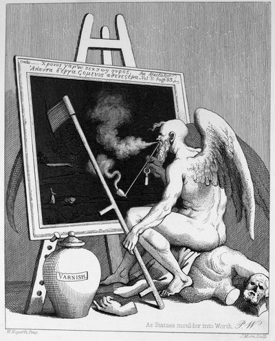 Czas na palenie obrazka autorstwa William Hogarth