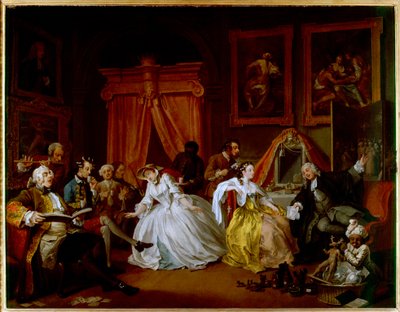 Nieznany obraz autorstwa William Hogarth