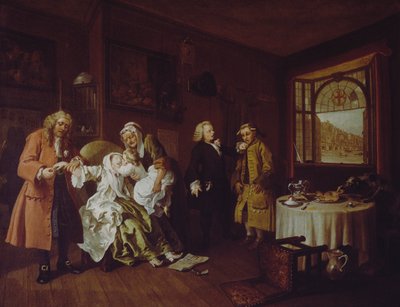 Nieznany obraz autorstwa William Hogarth