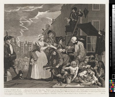 Próżność autorstwa William Hogarth