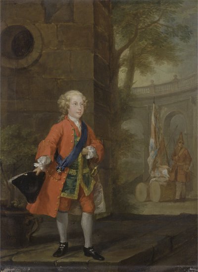 William Augustus, książę Cumberland (1721-65) autorstwa William Hogarth