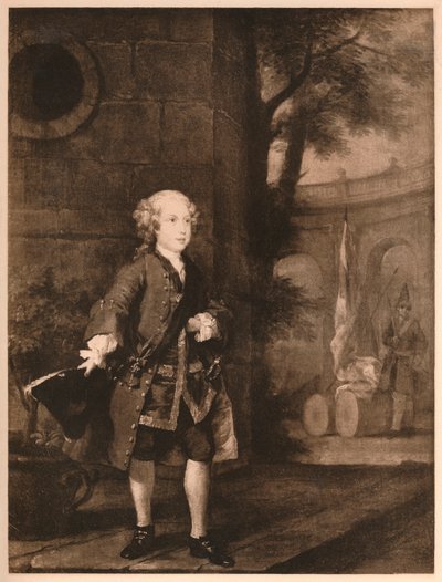 William Augustus, książę Cumberland, 1732 autorstwa William Hogarth