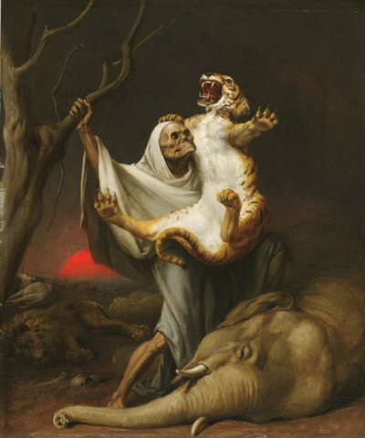 Moc śmierci, c.1890. autorstwa William Holbrook Beard