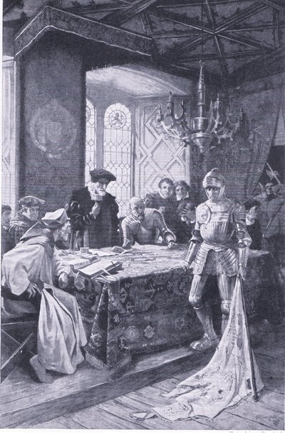Wiadomości o Flodden, 10 września autorstwa William Hole