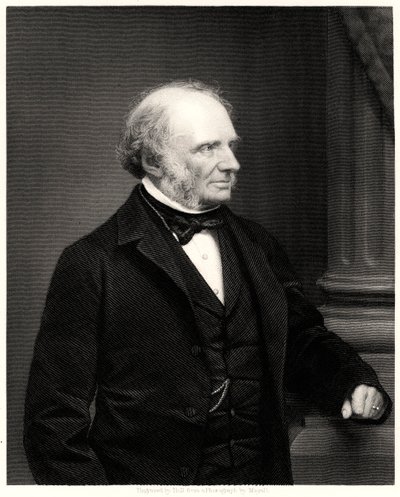 Hrabia Russell, XIX wiek autorstwa William Holl