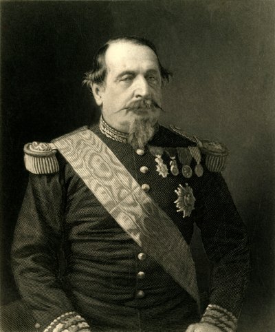 "Napoleon III", ok. 1872 r. autorstwa William Holl