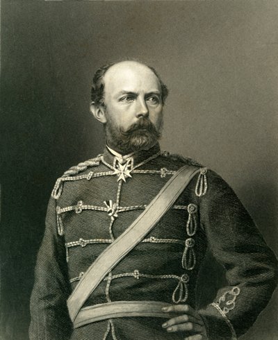 „Książę Fryderyk Karol”, ok. 1872 r. autorstwa William Holl