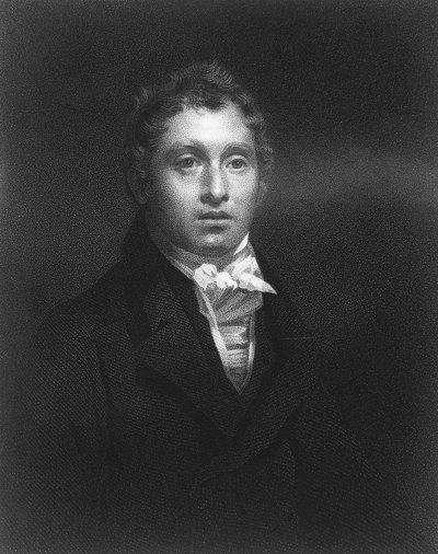 Sir David Brewster, szkocki fizyk, 1800 rok autorstwa William Holl