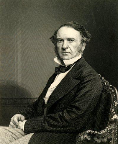 „Rt. Kochanie. William Ewart Gladstone, MP”, ok. 1872 r. autorstwa William Holl
