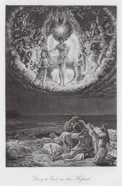 „Chwała Bogu Najwyższemu” (fotograwiura) autorstwa William Holman (after) Hunt