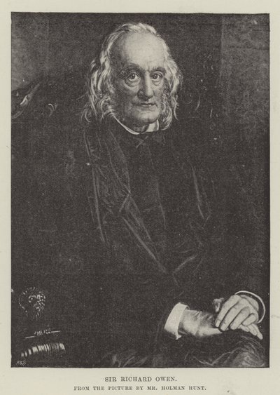 Sir Richard Owen autorstwa William Holman Hunt