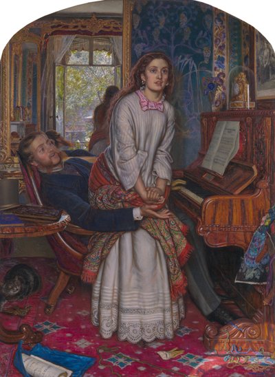 Budzące się sumienie autorstwa William Holman Hunt