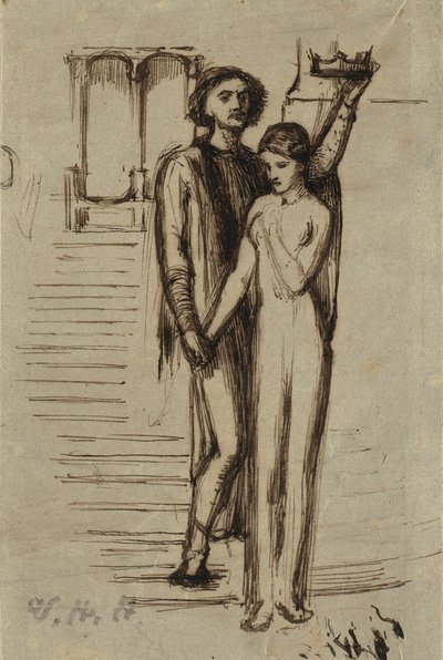 „Pokojówka żebrak” autorstwa William Holman Hunt