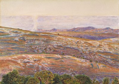Morze Martwe z Siloam, 1861. autorstwa William Holman Hunt