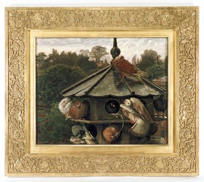 Święto św. Swithina lub Gołębnika, 1866-75 autorstwa William Holman Hunt