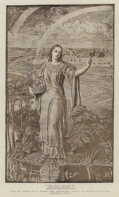 Perła, poemat angielski z XIV wieku autorstwa William Holman Hunt