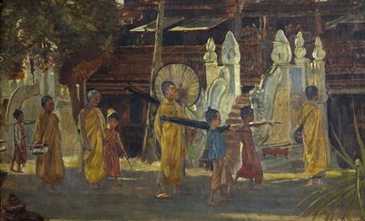 Procesja w Birmie autorstwa William Holt Yates Titcomb
