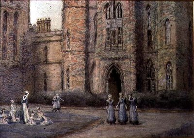 The Old Blind Asylum, Bristol (pastel na papierze) autorstwa William Holt Yates Titcomb