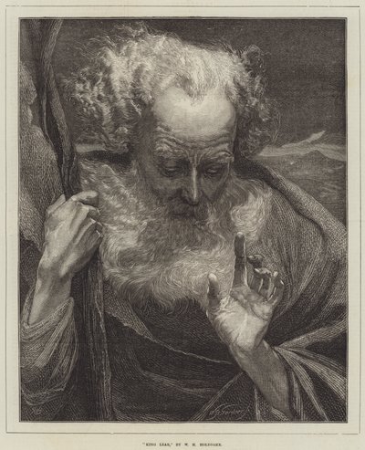 Król Lear autorstwa William Holyoake