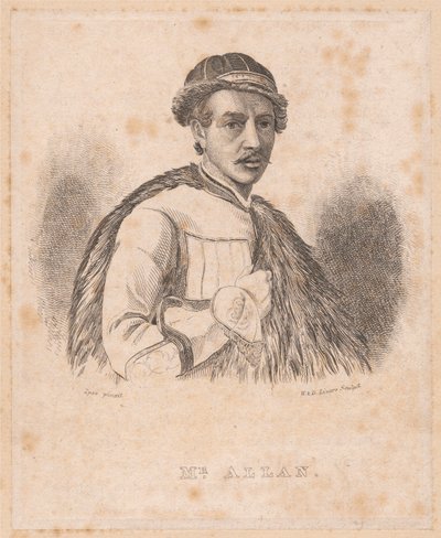 Sr. Allanpolish autorstwa William Home Lizars