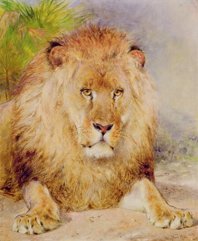Lew autorstwa William Huggins