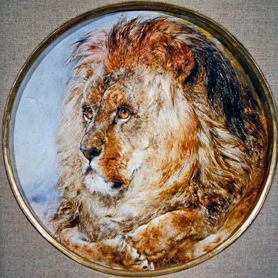 Portret lwa autorstwa William Huggins