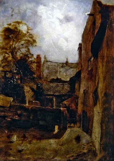 Szkic do Bidestone Farmhouse autorstwa William Huggins