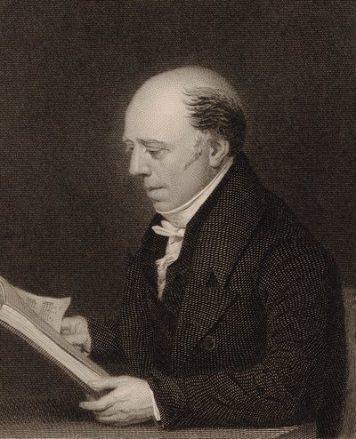 Portret Vincenta Novello 1781-1861, 1830. autorstwa William Humphrys