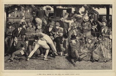 Dobre uderzenie, czyli szkic o meczu krykieta Eton i Harrow autorstwa William III Bromley