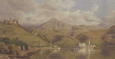 Jezioro Orta autorstwa William J. Ferguson